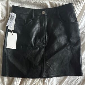 Wilfred Black Mini Skirt Night Out